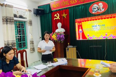 Hội nghị kiểm điểm, đánh giá và xếp loại chất lượng tổ chức đảng, đảng viên năm 2025