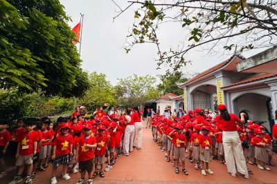 Hoạt động tham quan, trải nghiệm làm bánh trôi tại Bảo tàng Đồng Quê