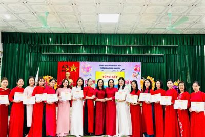 Tổng kết Hội thi Giáo viên giỏi cấp trường Năm học 2025 – 2026